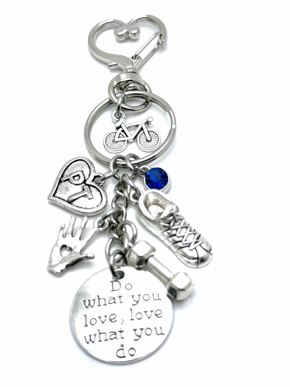 Physical Therapist Keychain Bag Charm